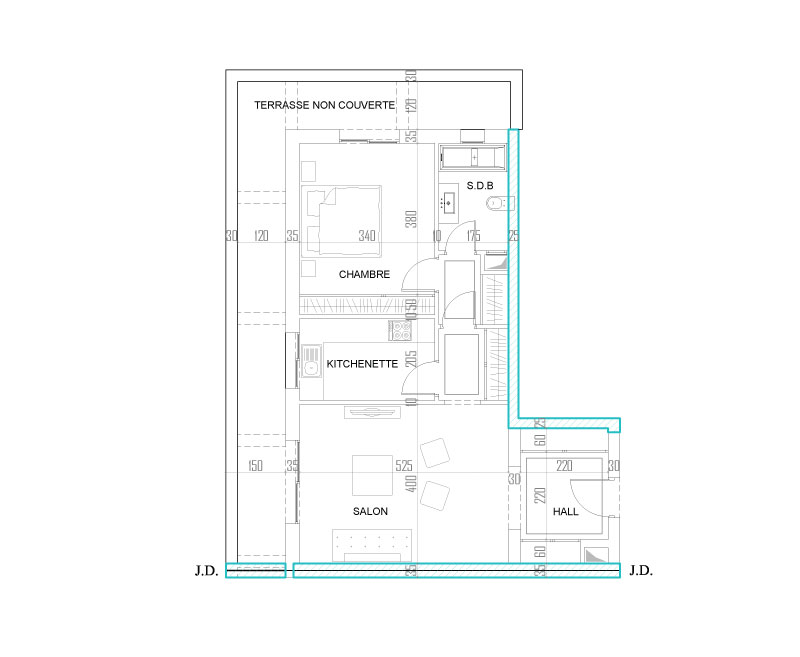 Appartement Type 10 (S+1)