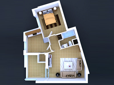 Bloc B - Appart Type 8 (S+1)